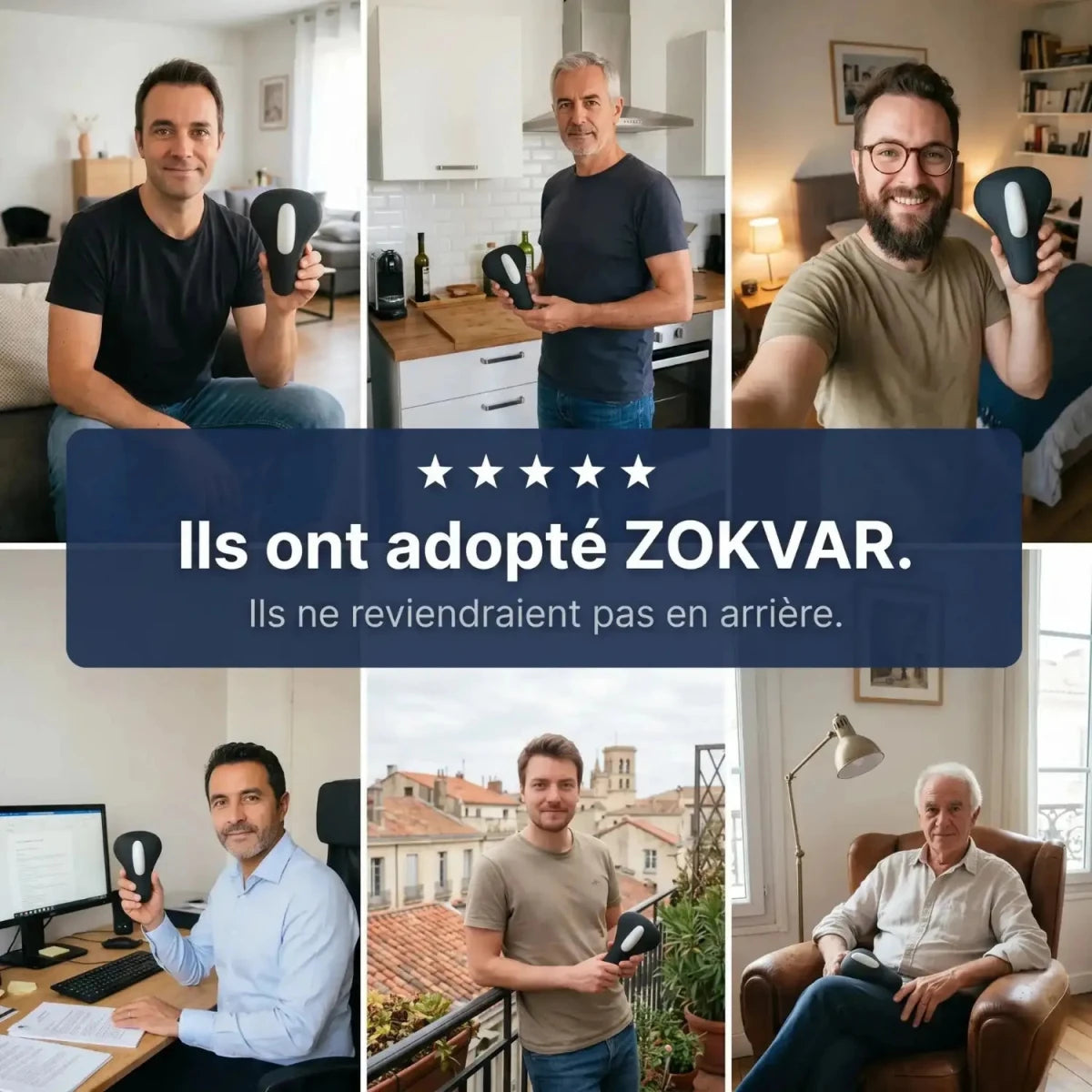 ZOKVAR — Stimulateur de Tonus Pelvien pour Homme - Zokvar
